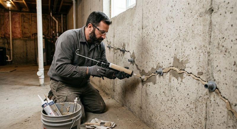 Basement Foundation Repair in Hanover, MA
