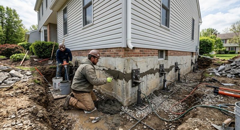 Basement Foundation Repair in Hanover, MA
