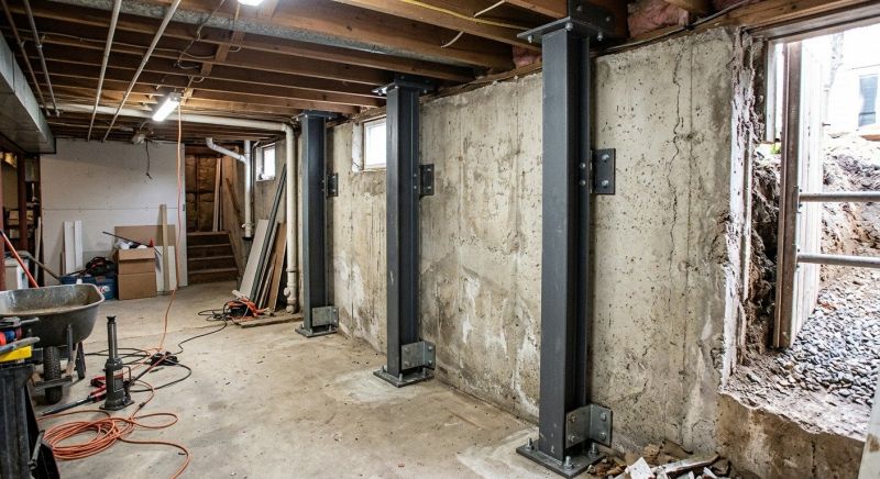 Basement Stabilization in Marshfield, MA