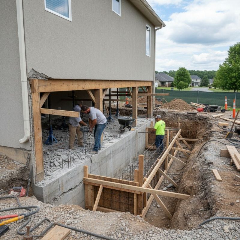 Building Foundation Repair in Scituate, MA