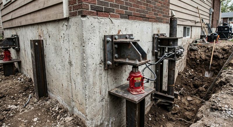 Concrete Foundation Leveling in Roslindale, MA