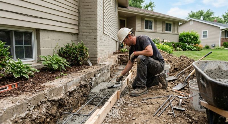 Concrete Foundation Repair in Roslindale, MA