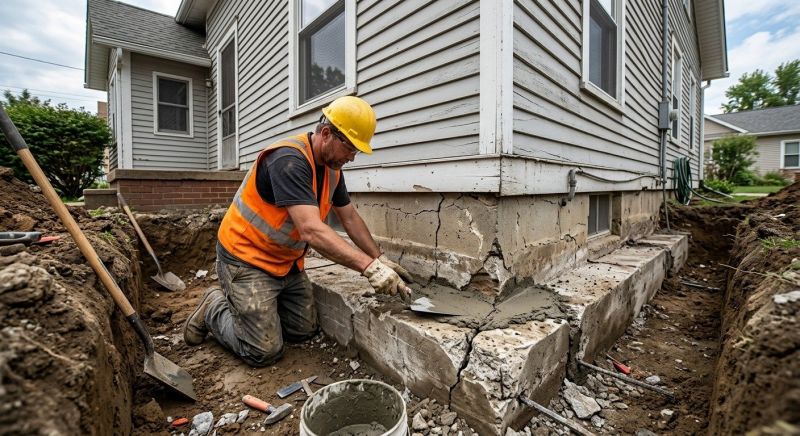 Concrete Foundation Repair in Scituate, MA
