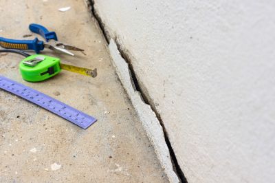 Cracked Basement Floor Repair in Marshfield, MA