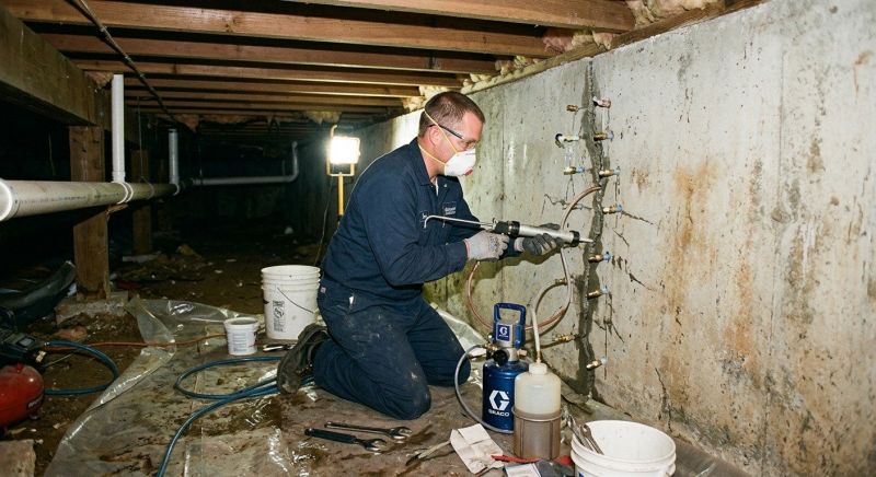 Crawlspace Foundation Repair in Roslindale, MA