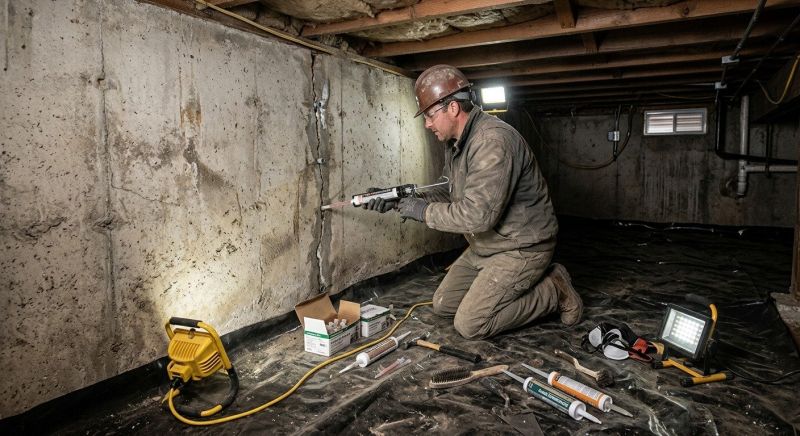 Crawlspace Foundation Repair in Roslindale, MA