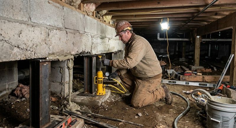 Crawlspace Foundation Repair in Roslindale, MA