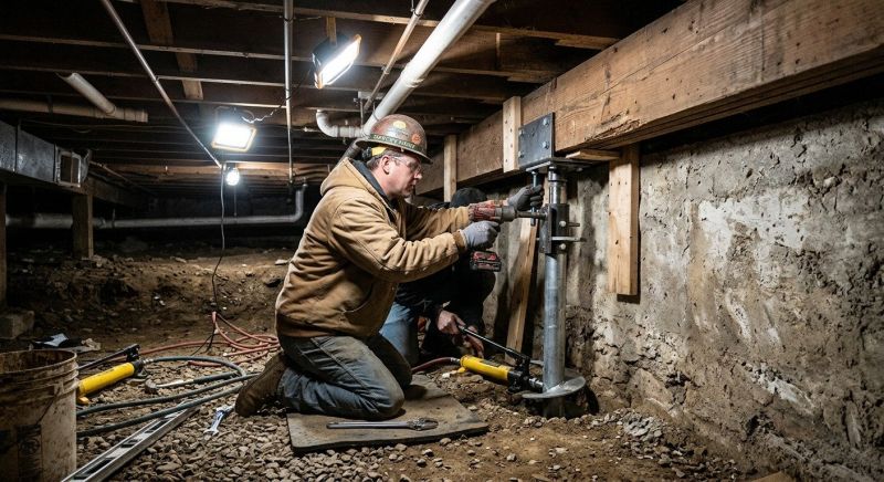 Crawlspace Foundation Repair in West Wareham, MA