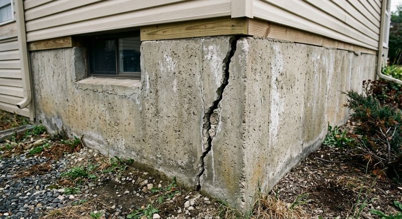Foundation Crack Repair in Hull, MA