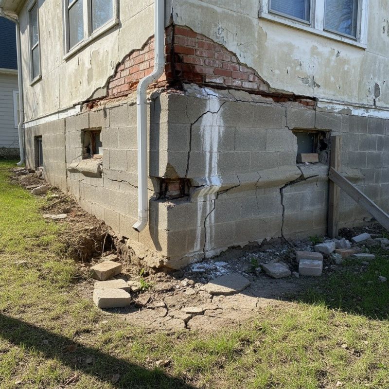 Foundation Crack Repair in Plymouth, MA