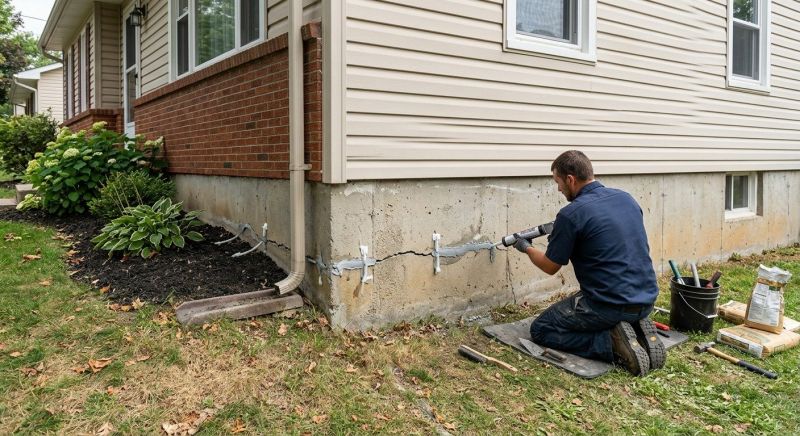 Foundation Cracks Repair in Marshfield, MA