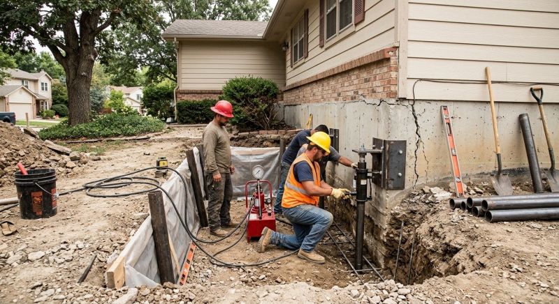 Foundation Damage Repair in Boston, MA