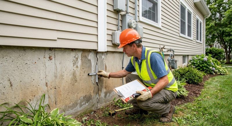 Foundation Inspection in Marshfield, MA