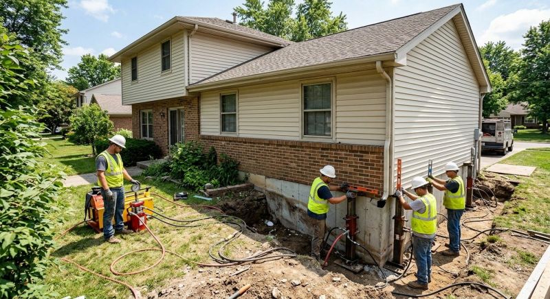Foundation Jacking in Avon, MA