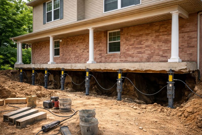 Foundation Jacking in Hull, MA