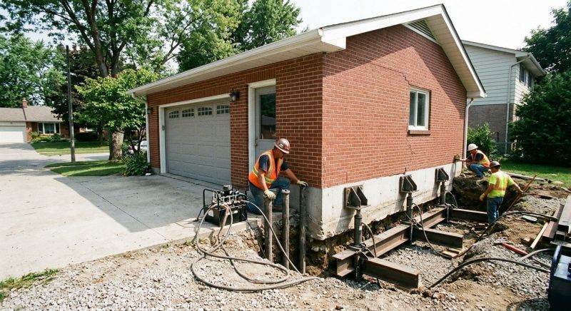 Foundation Lifting in Raynham, MA
