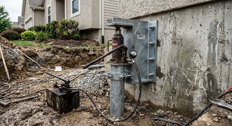 Foundation Pier Leveling in Marshfield, MA