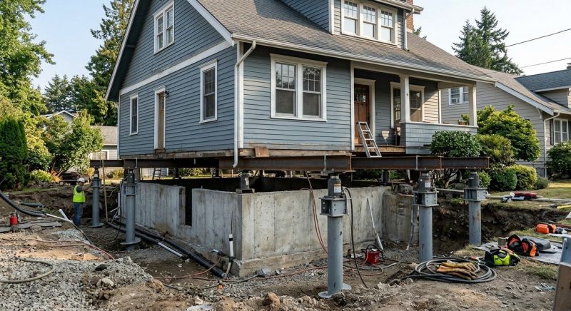 Foundation Raising in Canton, MA