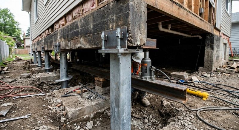 Foundation Raising in Raynham, MA