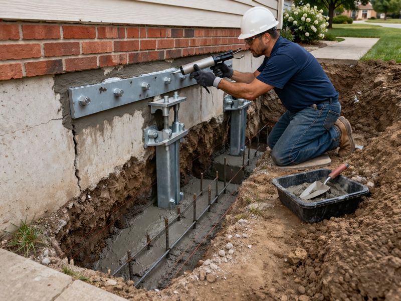 Foundation Repair in Braintree, MA
