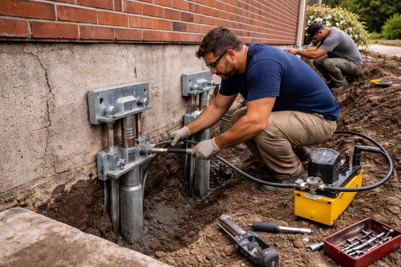 Foundation Repair in Bridgewater, MA