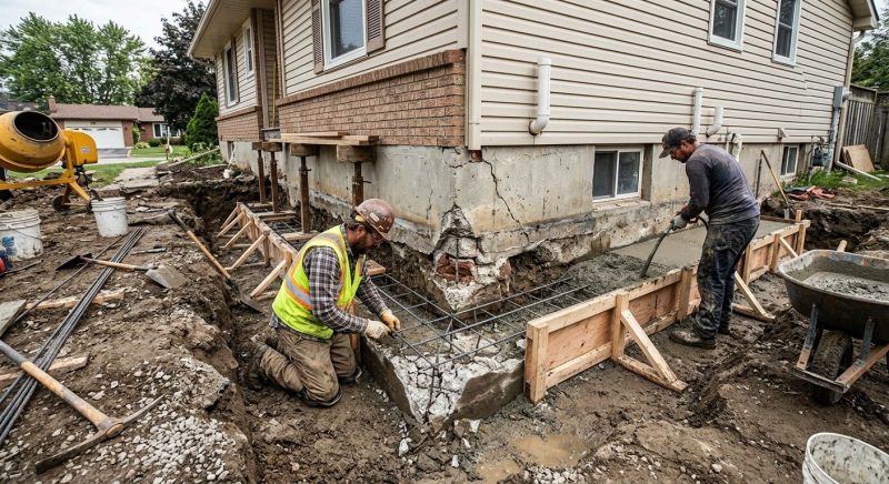 Foundation Repair in Marshfield, MA