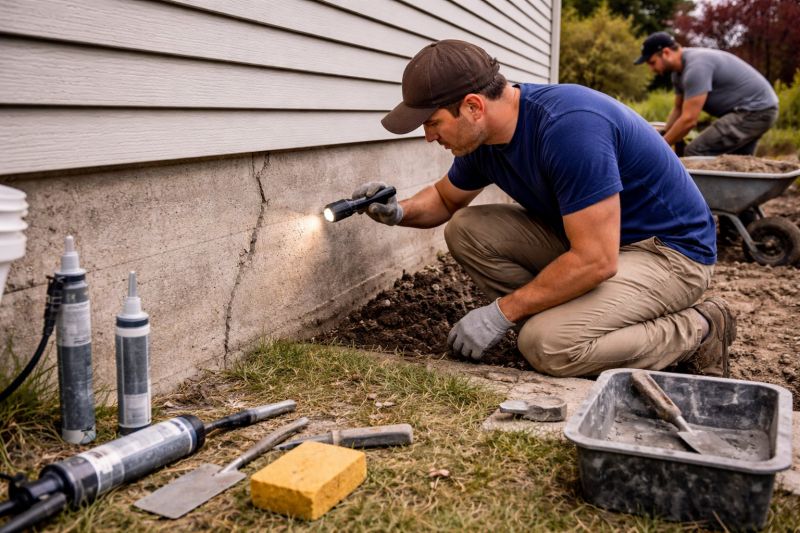 Foundation Repair in Rockland, MA