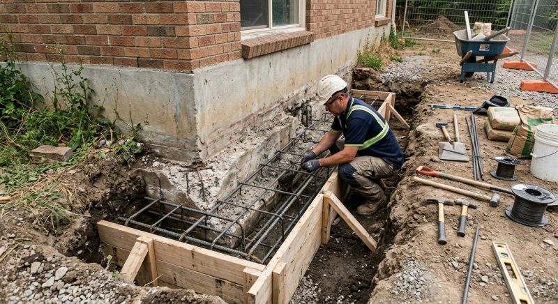 Foundation Repair in West Roxbury, MA