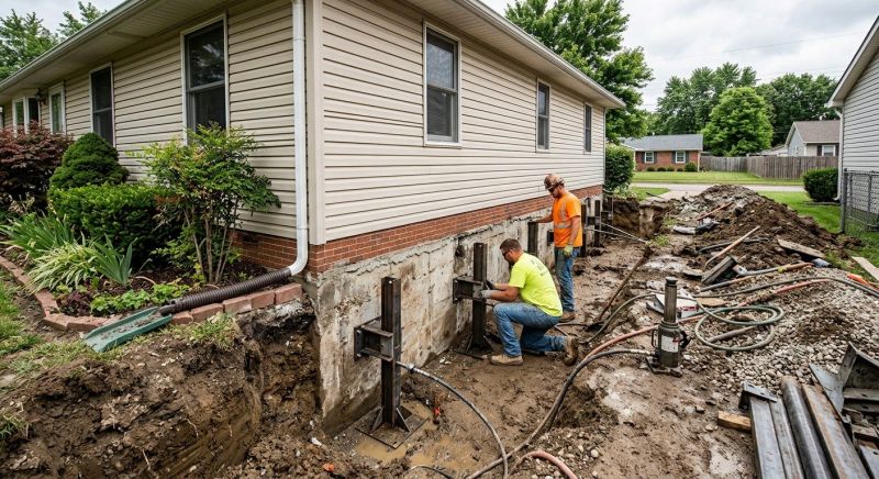 Foundation Stabilizing in Brockton, MA