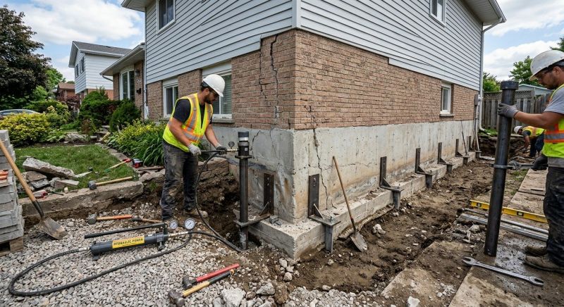 Foundation Stabilizing in Chelsea, MA