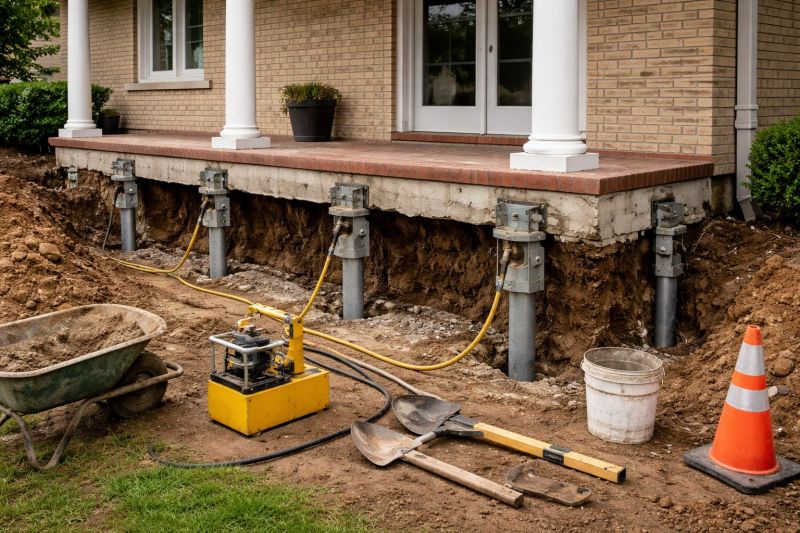 Foundation Stabilizing in Chelsea, MA