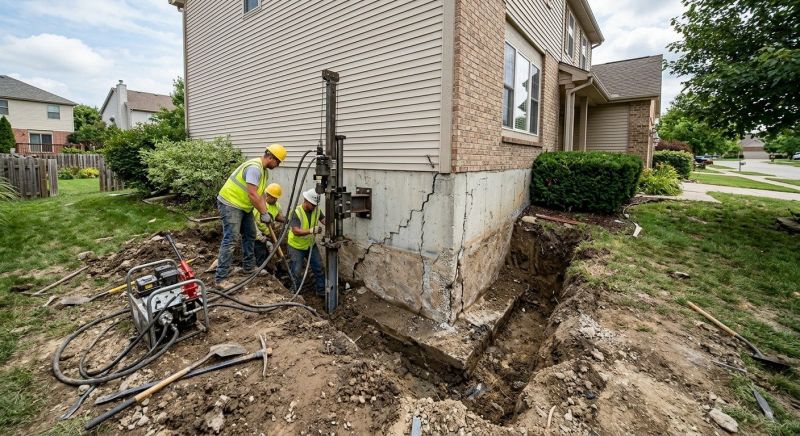 Foundation Stabilizing in Chelsea, MA