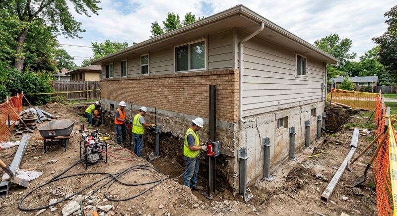 Foundation Strengthening in Marshfield, MA