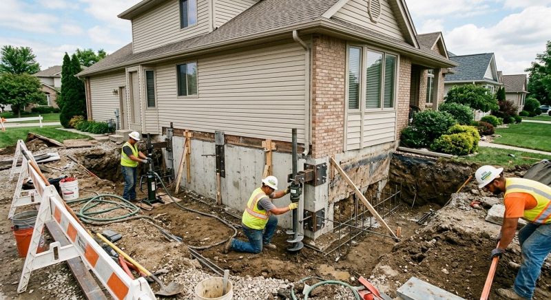 Foundation Strengthening in Marshfield, MA
