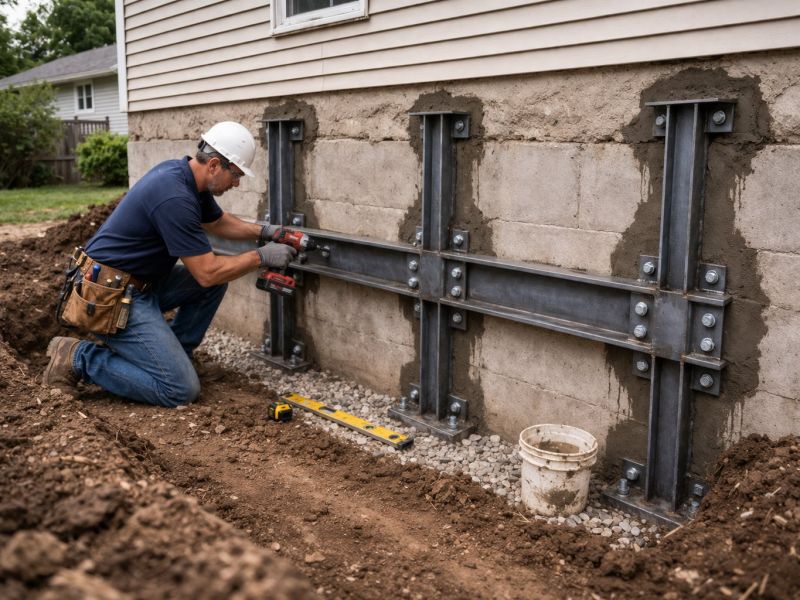 Foundation Strengthening in Marshfield, MA