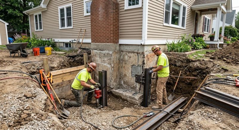 Foundation Structural Repair in Canton, MA