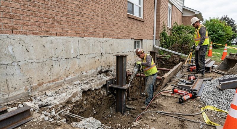 Foundation Structural Repair in Middleboro, MA