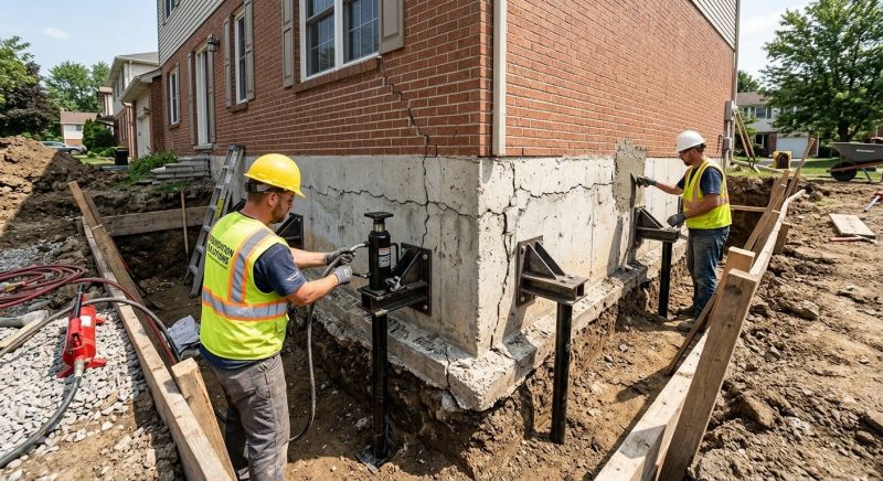 Foundation Structural Repair in Middleboro, MA