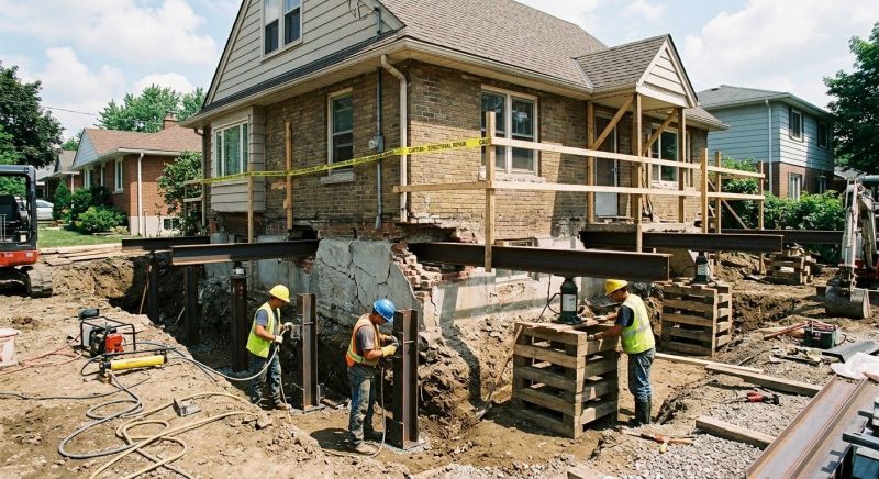 Foundation Structural Repair in Norwell, MA