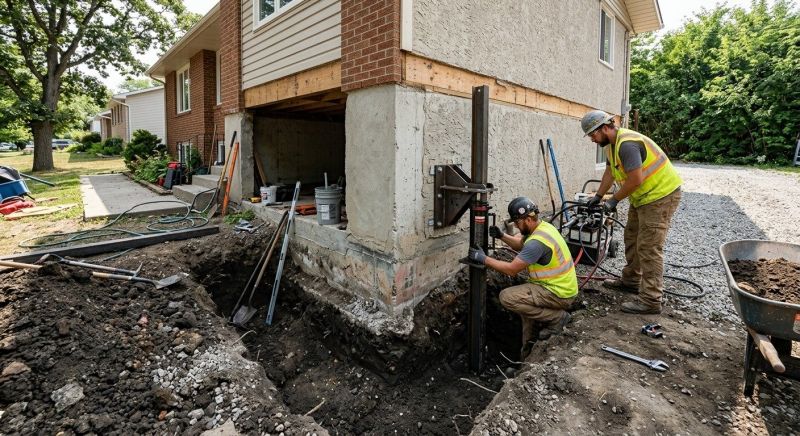 Foundation Structural Repair in Stoughton, MA
