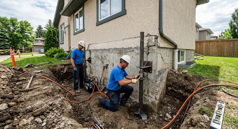 Helical Pile Installation in Marshfield, MA