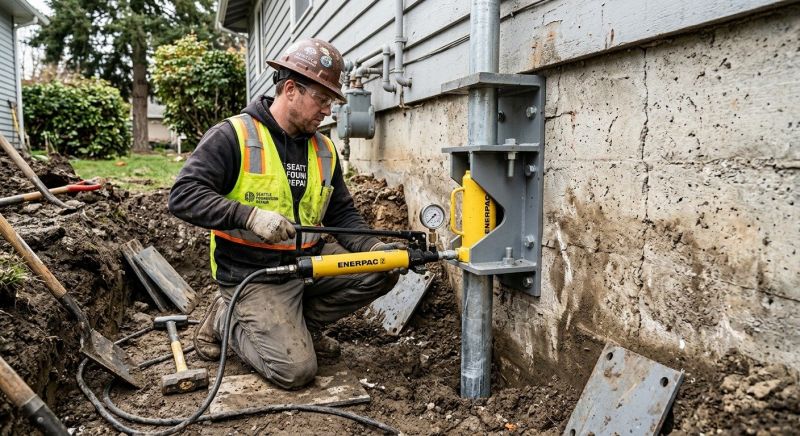 Home Foundation Leveling in Hyde Park, MA