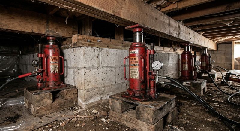 House Settling Repair in Marshfield, MA