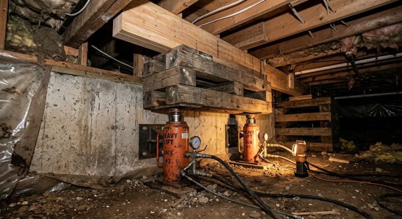 House Settling Repair in Marshfield, MA