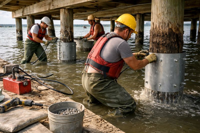 Piling Repair in Bridgewater, MA