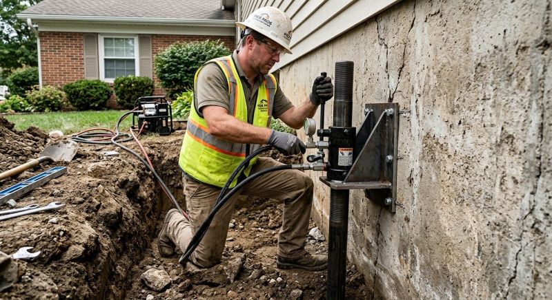 Settling Foundation Service in Hanover, MA