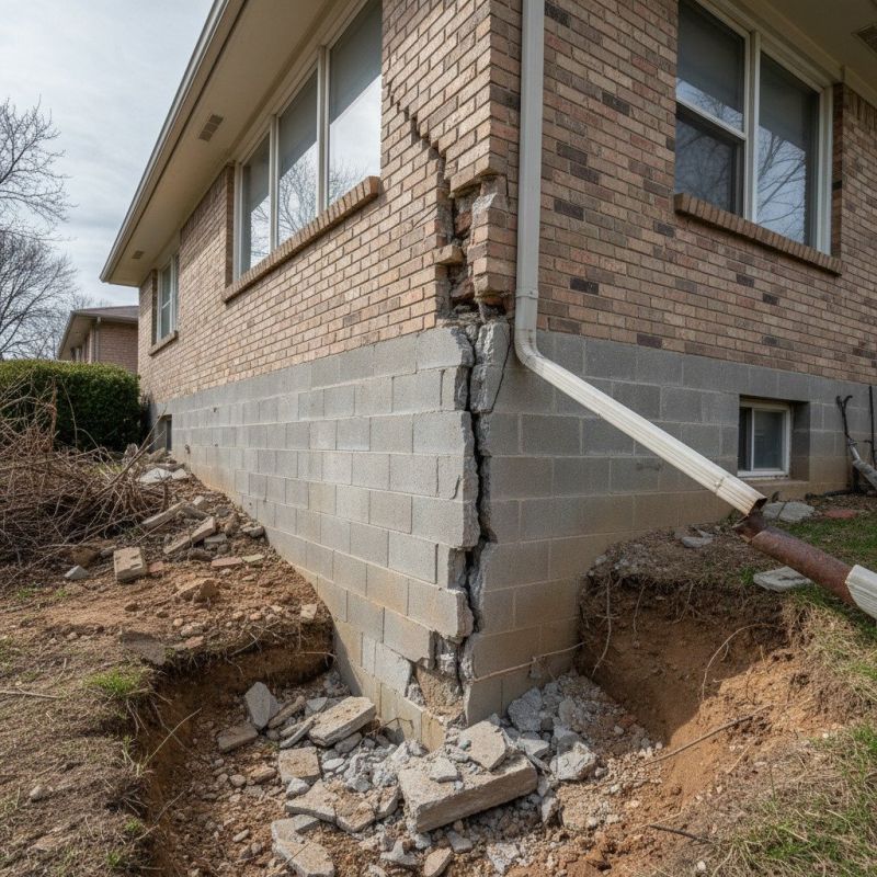Settling Foundation Service in Hingham, MA