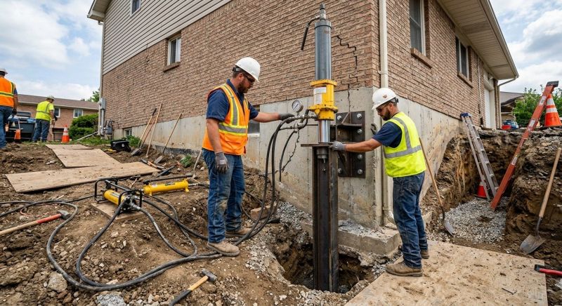 Settling Foundation Service in Hull, MA