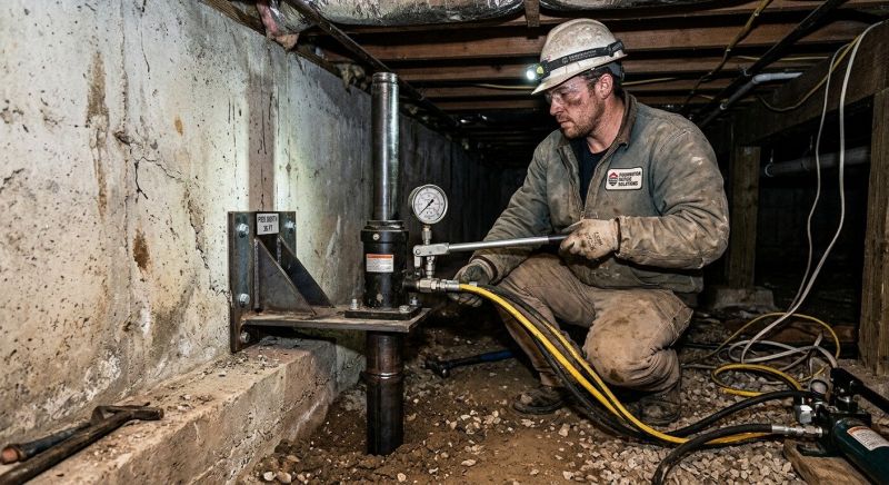 Settling Foundation Service in Jamaica Plain, MA