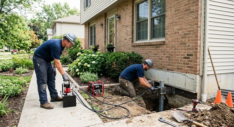 Settling Foundation Service in Jamaica Plain, MA
